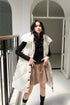 Burberry Long Diamond-Quilted Down Vest