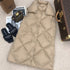 Burberry Long Diamond-Quilted Down Vest