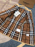 Burberry Women's Diamond-Quilted Belted Jacket