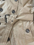 Burberry Fur-Trim Hooded Long Down Jacket