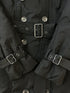 Burberry Fur-Trim Hooded Long Down Jacket