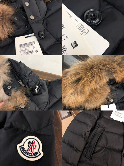 Moncler Hooded Long Down Coat