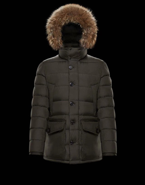 Moncler Hooded Long Down Coat