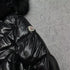 Moncler Celac Fur-Trim Hood Short Down Jacket