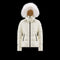 Moncler Celac Fur-Trim Hood Short Down Jacket