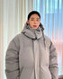 AMI Paris Hooded Quilted Puffer Jacket