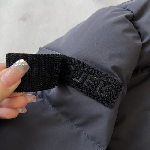 Moncler Hooded Quilted Short Down Coat