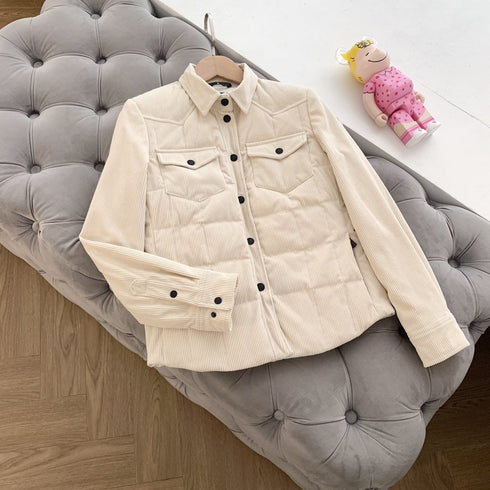Moncler Quilted Shirt Coat
