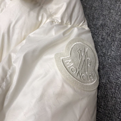 Moncler Women's All-Over Print Long Down Coat