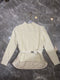 Moncler Belted Padded Panel Cable-Knit Sweater
