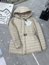 Moncler Belted Hooded Puffer Coat