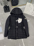 Moncler Belted Hooded Puffer Coat