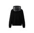 Moncler Women's Hooded Knit Sleeve Down Jacket