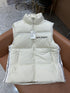 Moncler Striped-Panel Quilted Puffer Vest