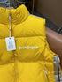 Moncler Striped-Panel Quilted Puffer Vest
