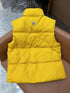 Moncler Striped-Panel Quilted Puffer Vest