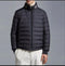 Moncler Black Quilted Zip-Front Puffer Coat