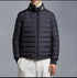 Moncler Black Quilted Zip-Front Puffer Coat