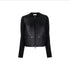Moncler Quilted Knit-Sleeve Zip Down Jacket