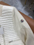 Moncler Quilted Knit-Sleeve Zip Down Jacket