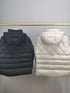 Moncler Men's Quilted Short Down Coat with Detachable Hood
