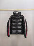 Moncler Men's Hooded Striped-Sleeve Puffer Coat