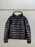 Moncler Hooded Glossy Short Down Coat