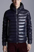 Moncler Hooded Glossy Short Down Coat