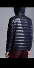 Moncler Hooded Glossy Short Down Coat