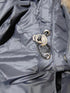 Moncler Women's Fur-Trim Hood Belted Short Down Coat