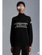 Moncler Women's Mock-Neck Button-Shoulder Knit Sweater