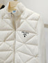 Prada Quilted Knit-Sleeve Jacket