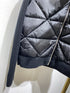 Prada Quilted Knit-Sleeve Jacket