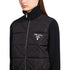 Prada Quilted Knit-Sleeve Jacket