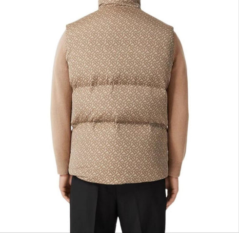 Burberry Monogram Quilted Down Vest