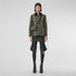 Burberry Green Check Quilted Jacket