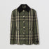 Burberry Green Check Quilted Jacket