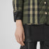 Burberry Green Check Quilted Jacket