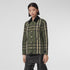 Burberry Green Check Quilted Jacket