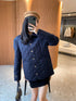 Burberry Diamond-Quilted Snap-Front Jacket