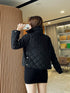 Burberry Reversible Diamond-Quilted Corduroy-Collar Jacket