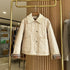 Burberry Reversible Diamond-Quilted Corduroy-Collar Jacket
