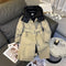 Burberry Hooded Detachable Two-Piece Long Down Jacket