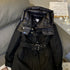 Burberry Hooded Detachable Two-Piece Long Down Jacket