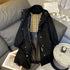 Burberry Hooded Detachable Two-Piece Long Down Jacket