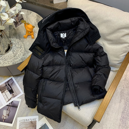 Burberry Hooded Short Down Jacket