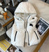 Burberry Pegasus-Emblem Hooded Down Vest