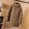 Burberry Unisex Hooded Long Down Jacket