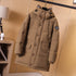 Burberry Unisex Hooded Long Down Jacket