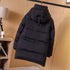 Burberry Unisex Hooded Long Down Jacket